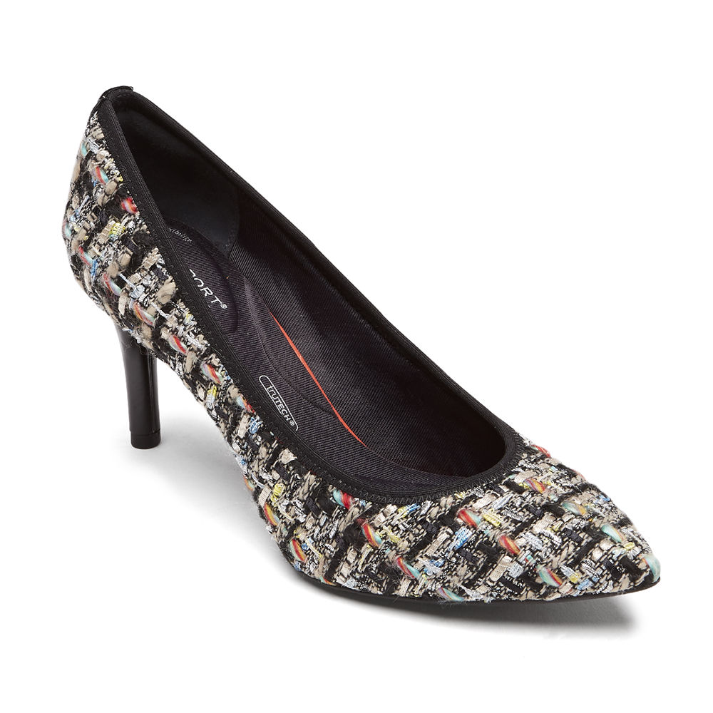 Sapatos De Salto Rockport Mulher Multicoloridas - Total Motion 75Mm Gore - 40379QRNX